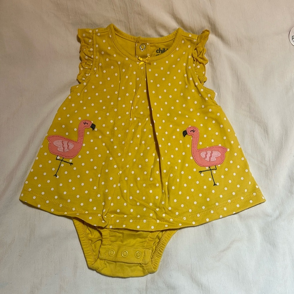 Baby girls Onsie dress 3-6 months